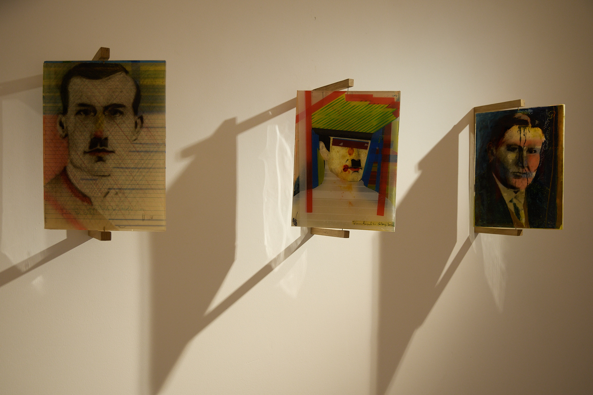Three portraits in The Second Coming